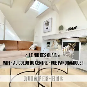  Appartement Le Nid Des Quais - Vue Panoramique Au Coeur De La - Wifi - Entree Autonome